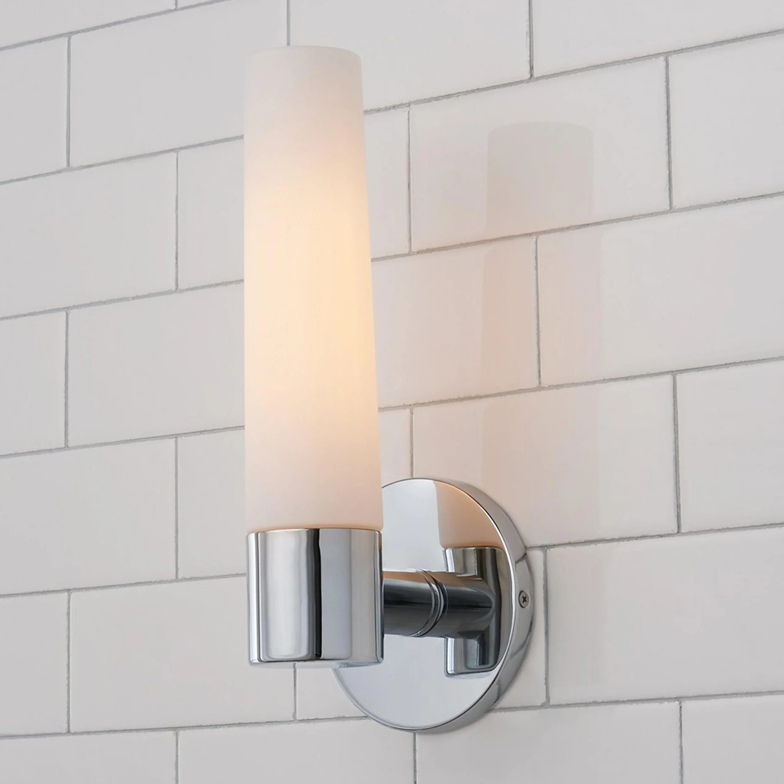 Linear Tube Bath Sconce