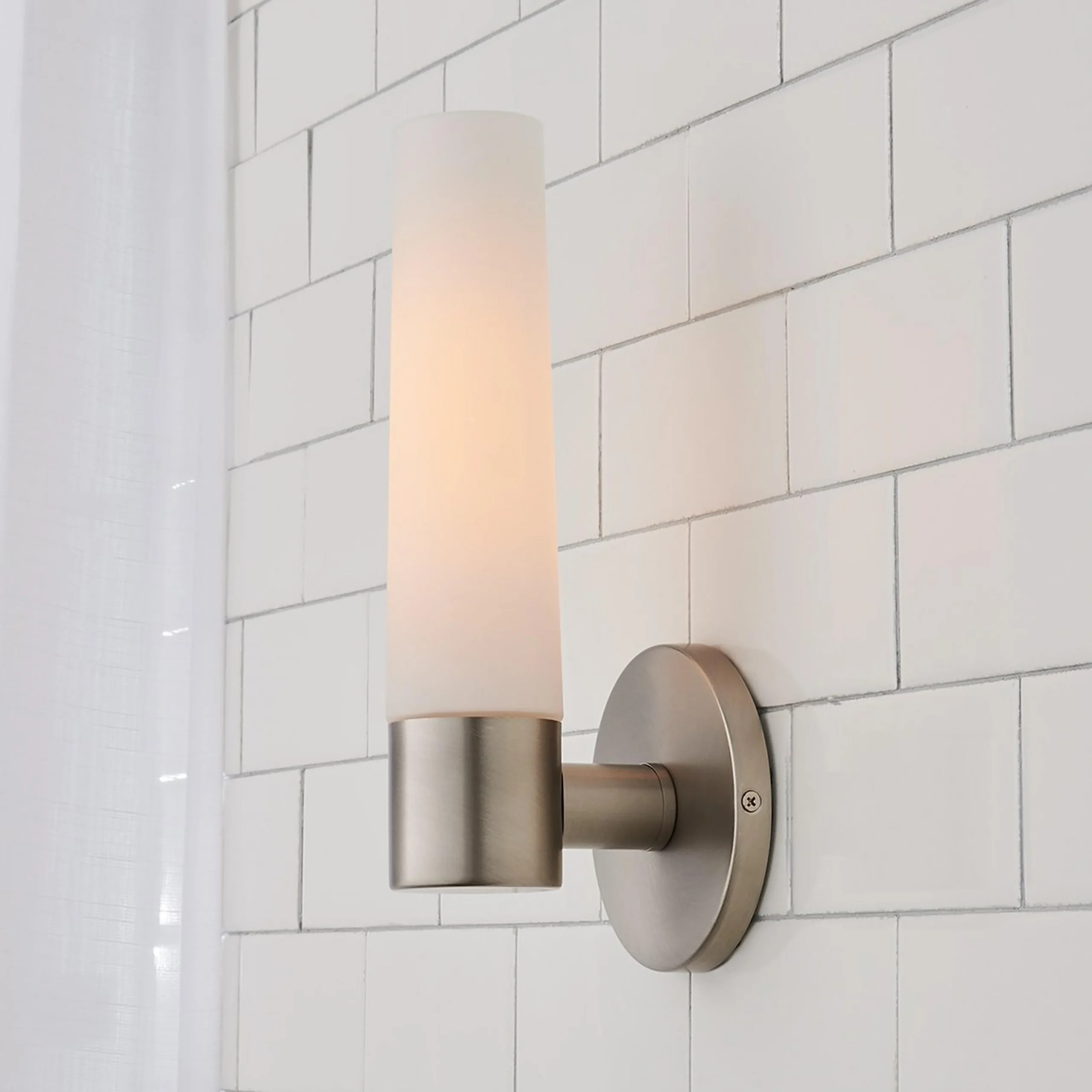 Linear Tube Bath Sconce