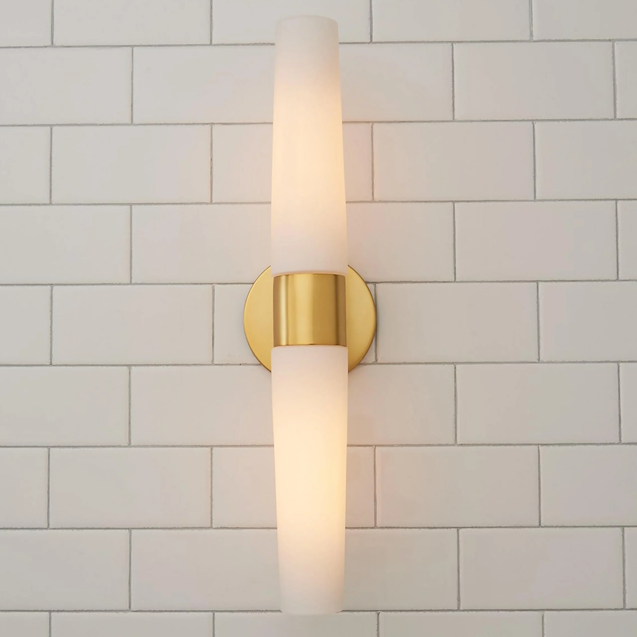 Linear Tube Vanity Light - 2 Light