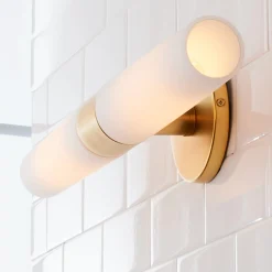Linear Tube Vanity Light - 2 Light