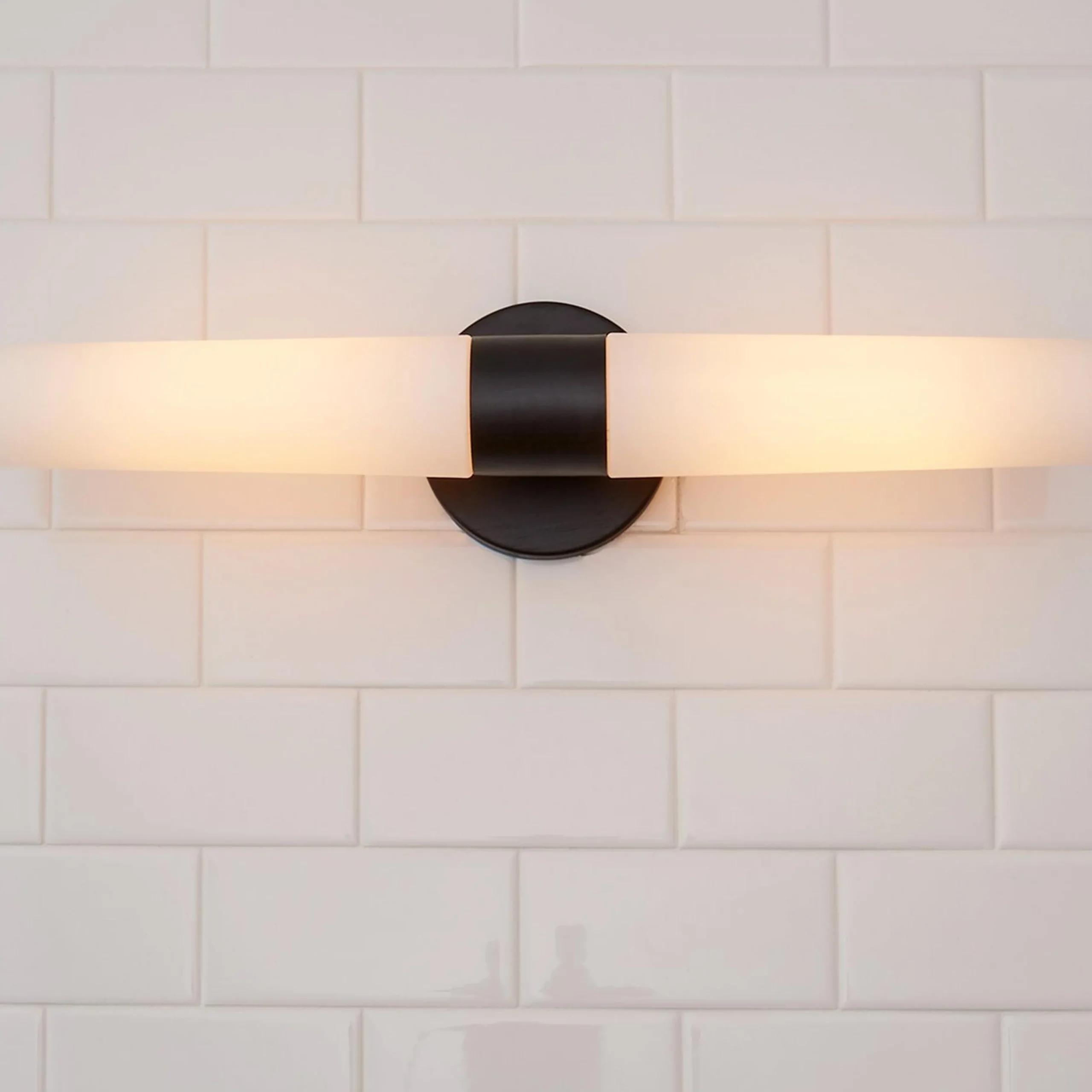Linear Tube Vanity Light - 2 Light