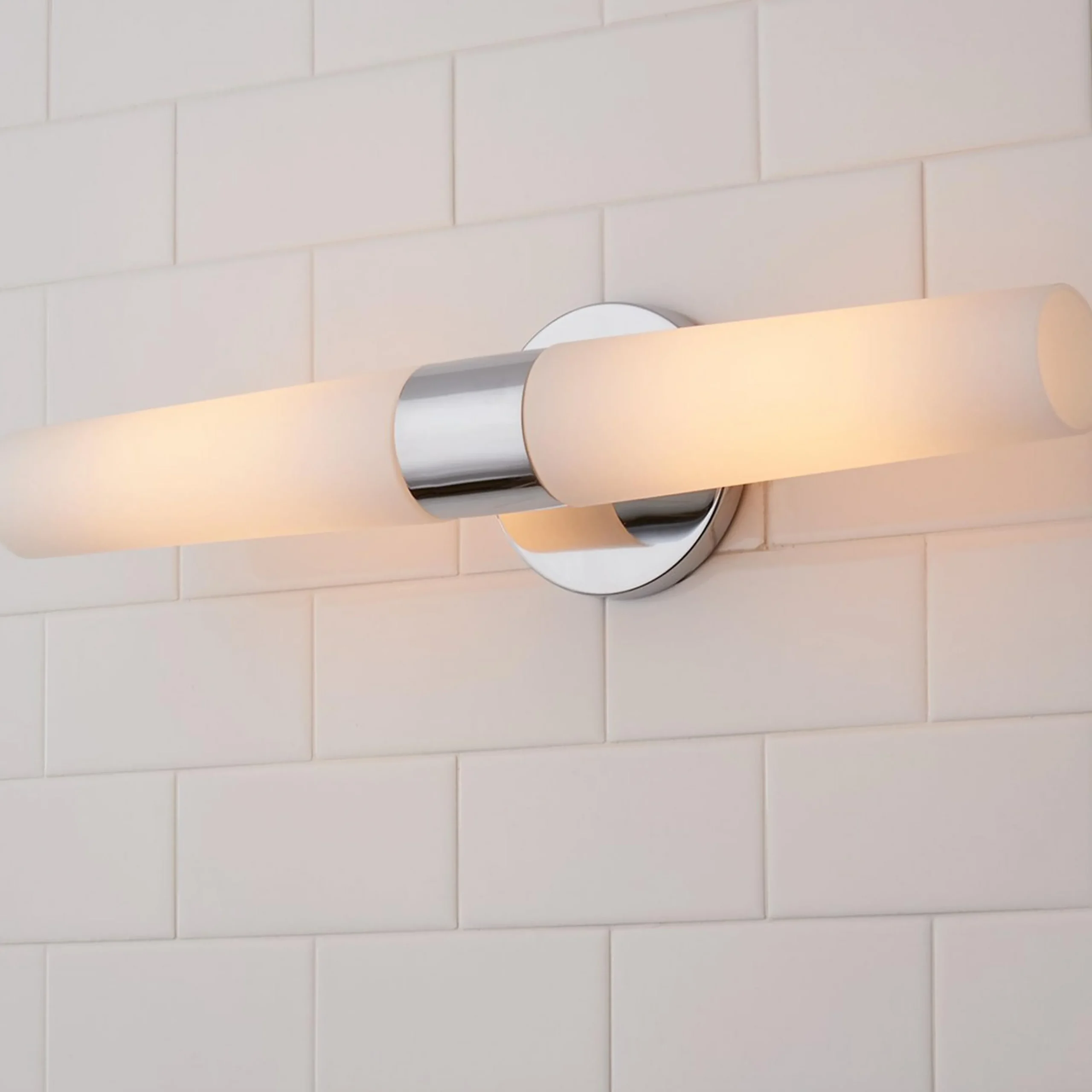 Linear Tube Vanity Light - 2 Light