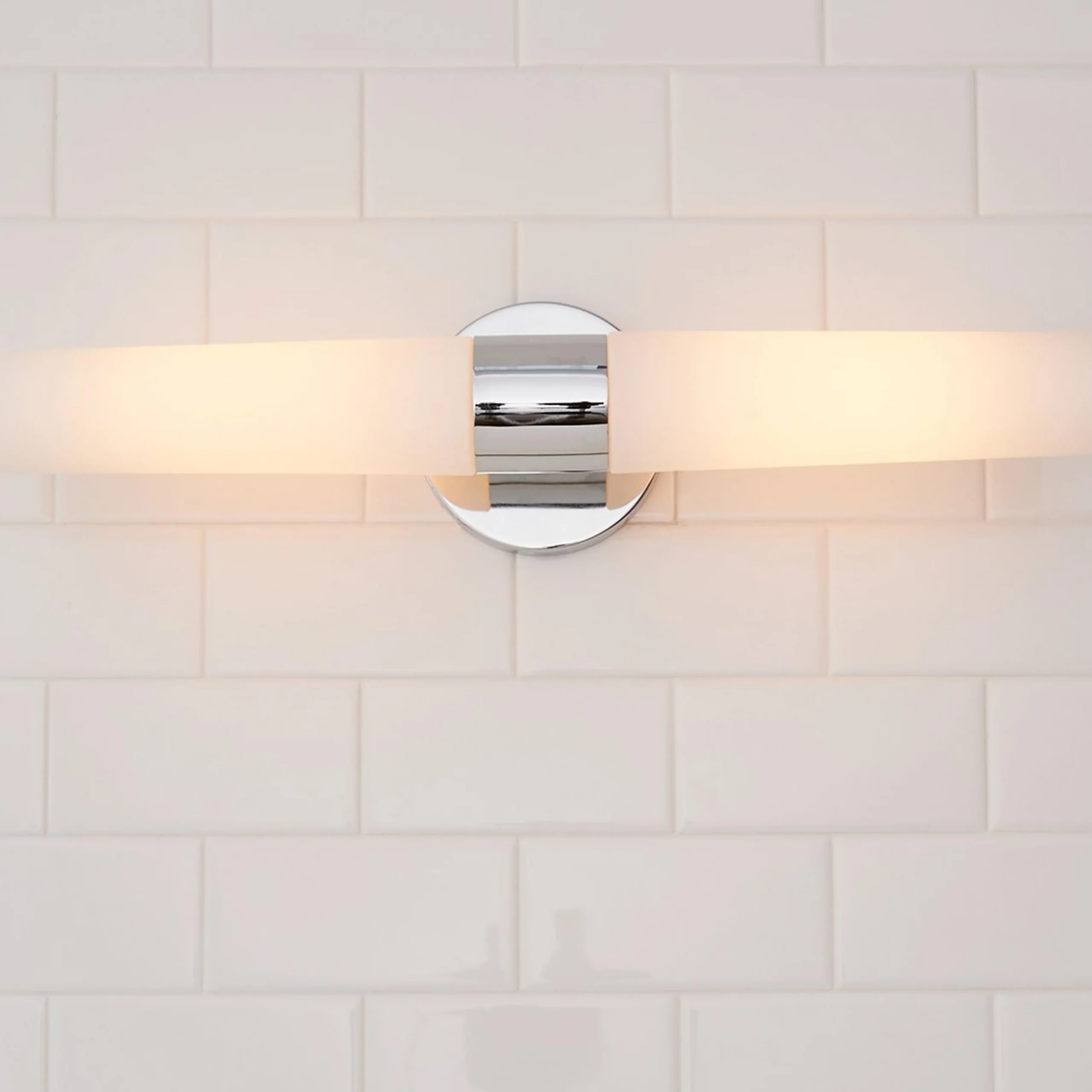 Linear Tube Vanity Light - 2 Light