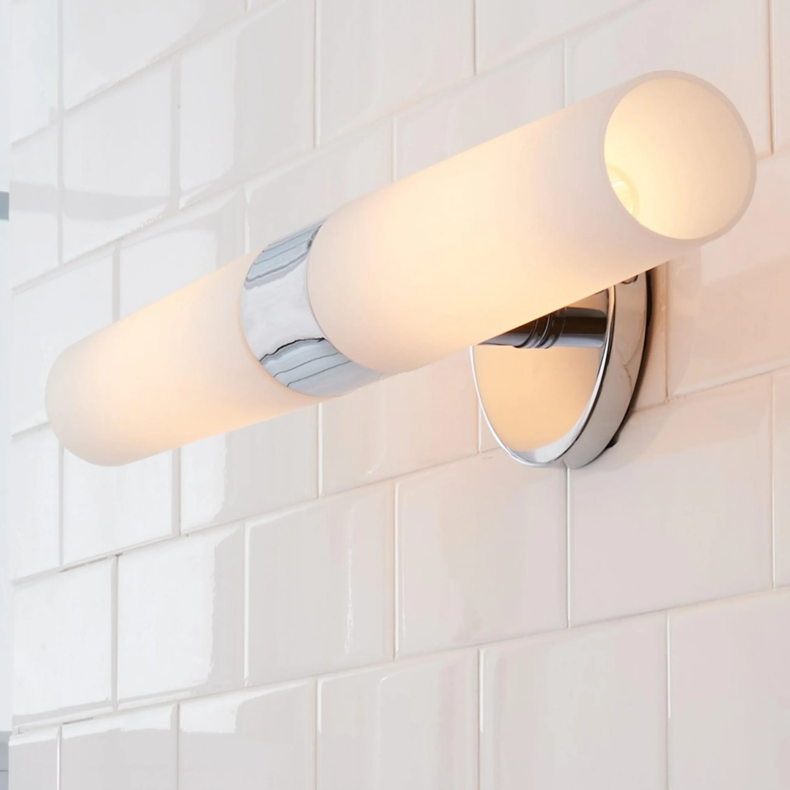 Linear Tube Vanity Light - 2 Light