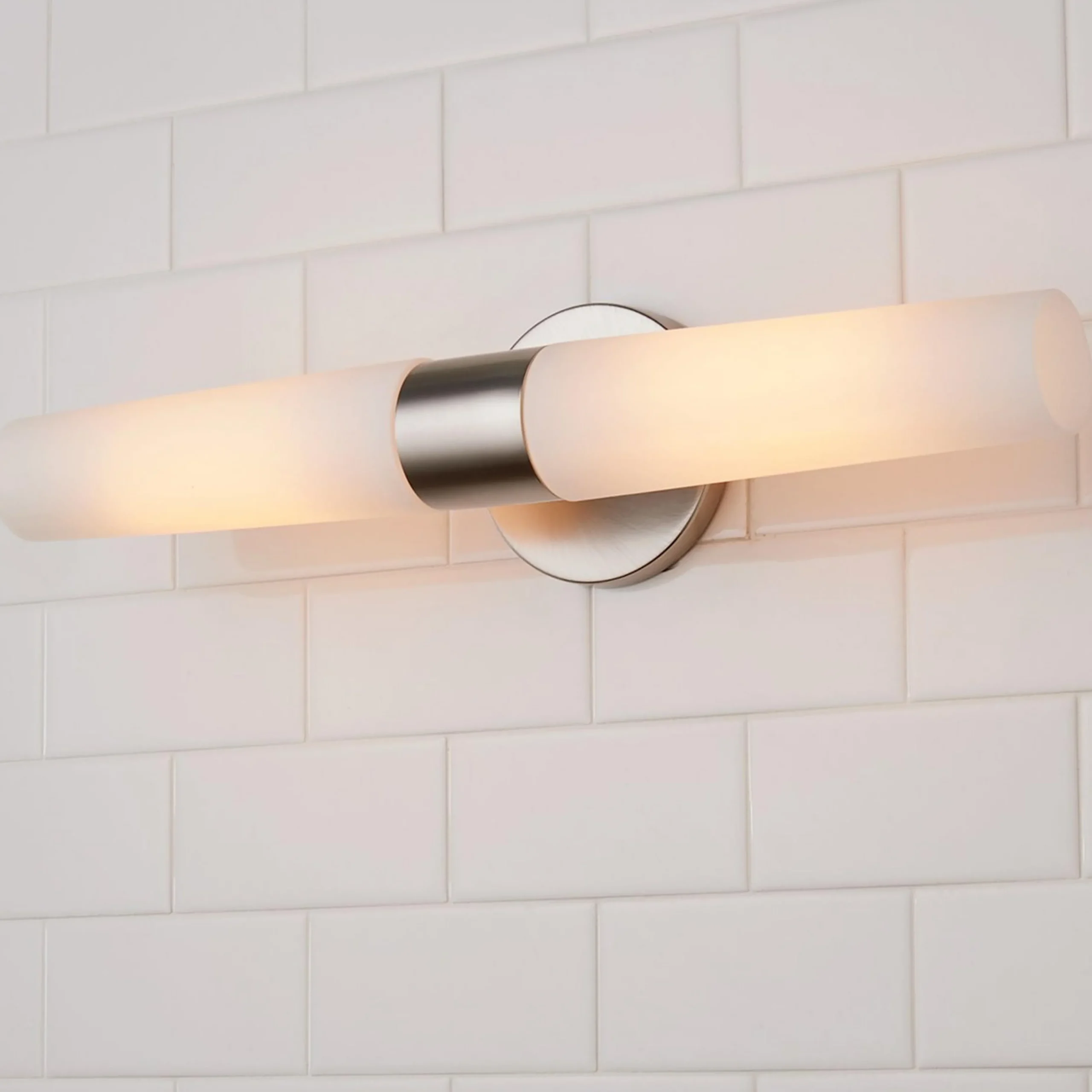 Linear Tube Vanity Light - 2 Light