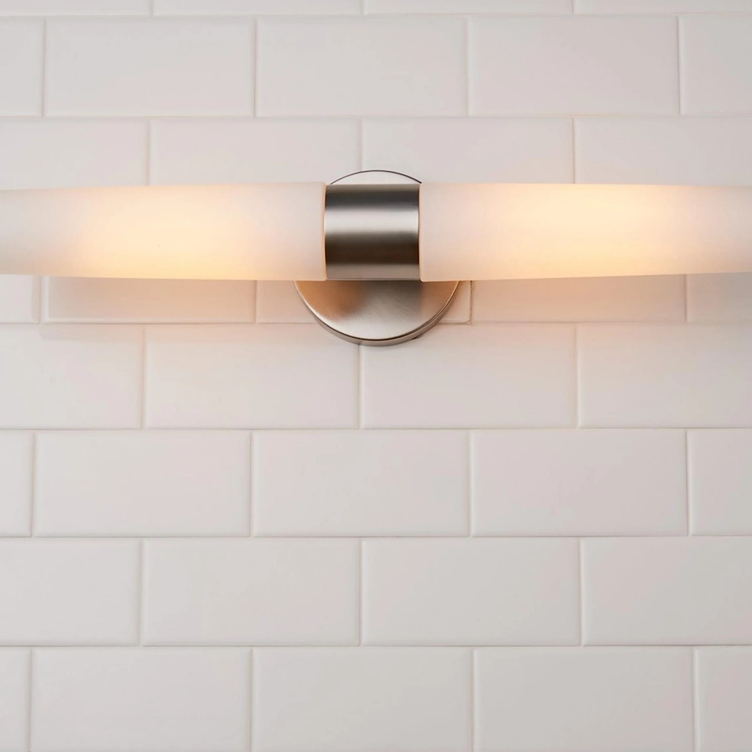 Linear Tube Vanity Light - 2 Light