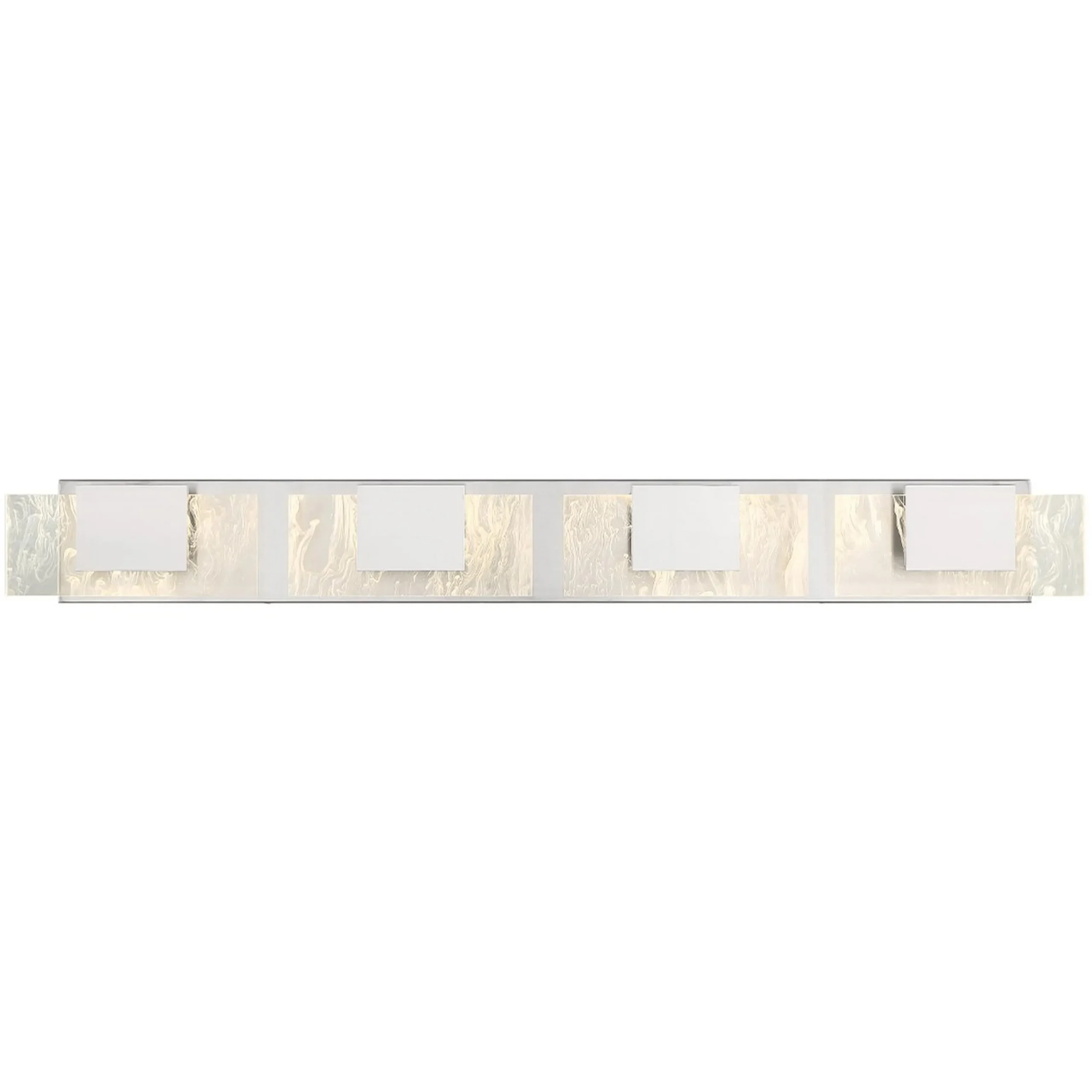Liquid Glaze LED Vanity Light - 4 Light