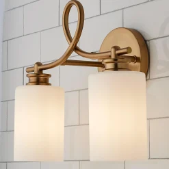 Looped Arm Vanity Light - 2 Light