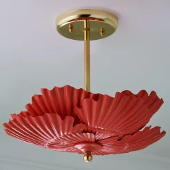 Lotus Flower Ceiling Light