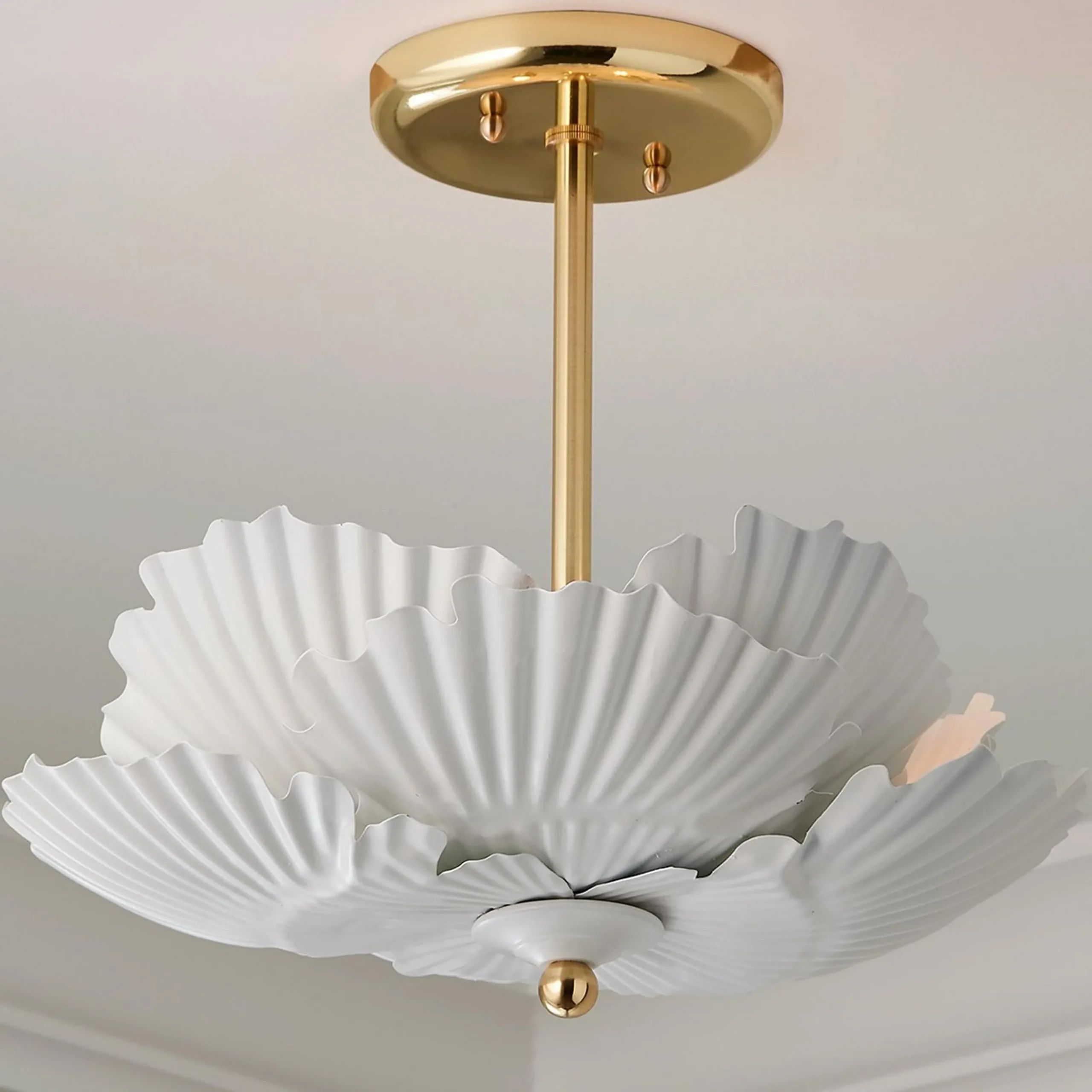 Lotus Flower Ceiling Light