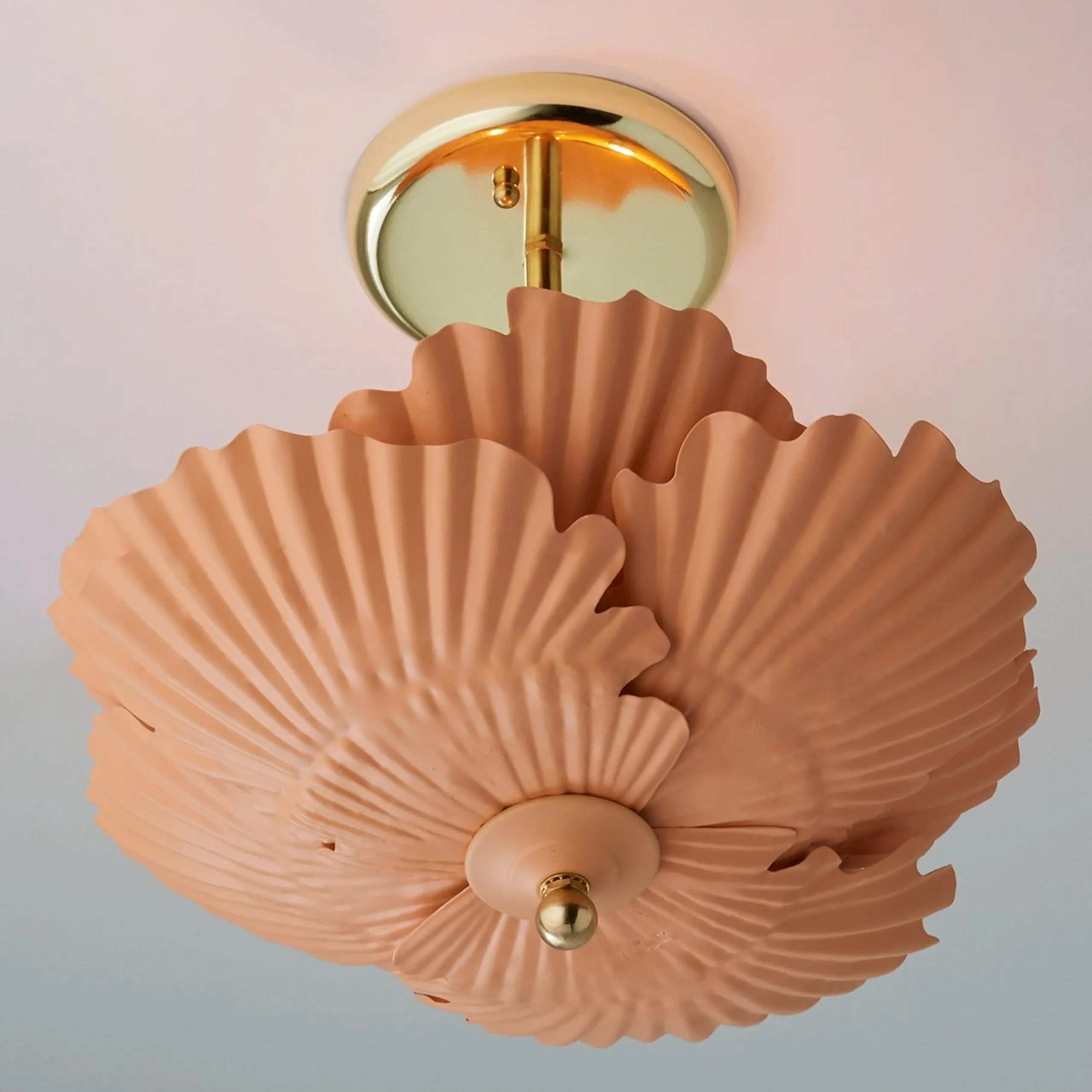 Lotus Flower Ceiling Light