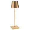 Lucy Cordless Table Lamp - Metallic