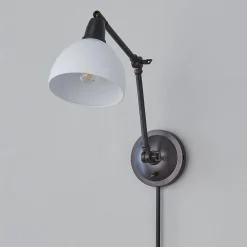 Lunar Luxe Library Swing Arm Sconce