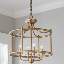 Lustre en Transition Convertible Lantern