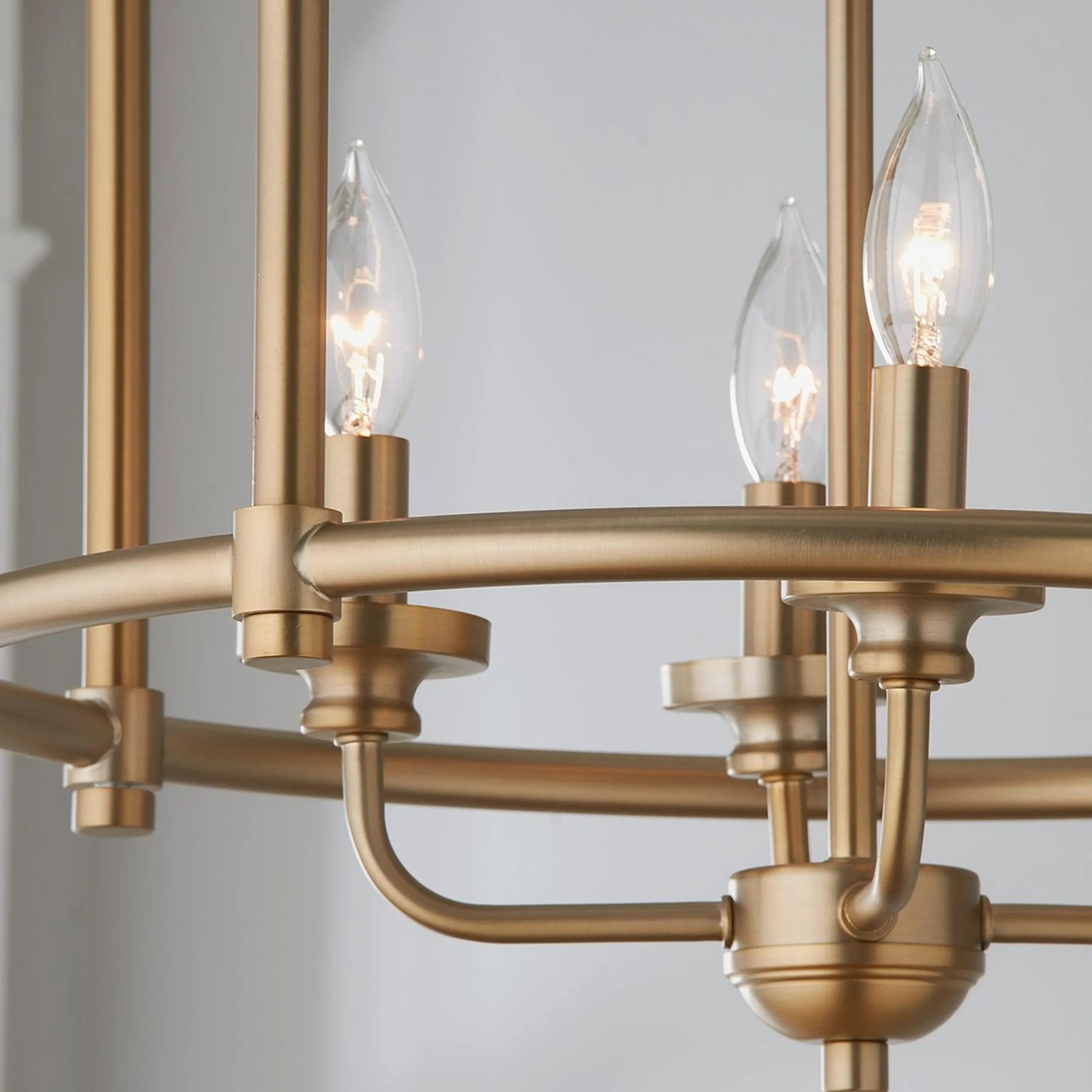 Lustre en Transition Convertible Lantern