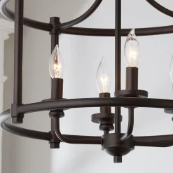Lustre en Transition Convertible Lantern