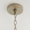 Luxe Patina Metal Drum Shade Pendant - Large