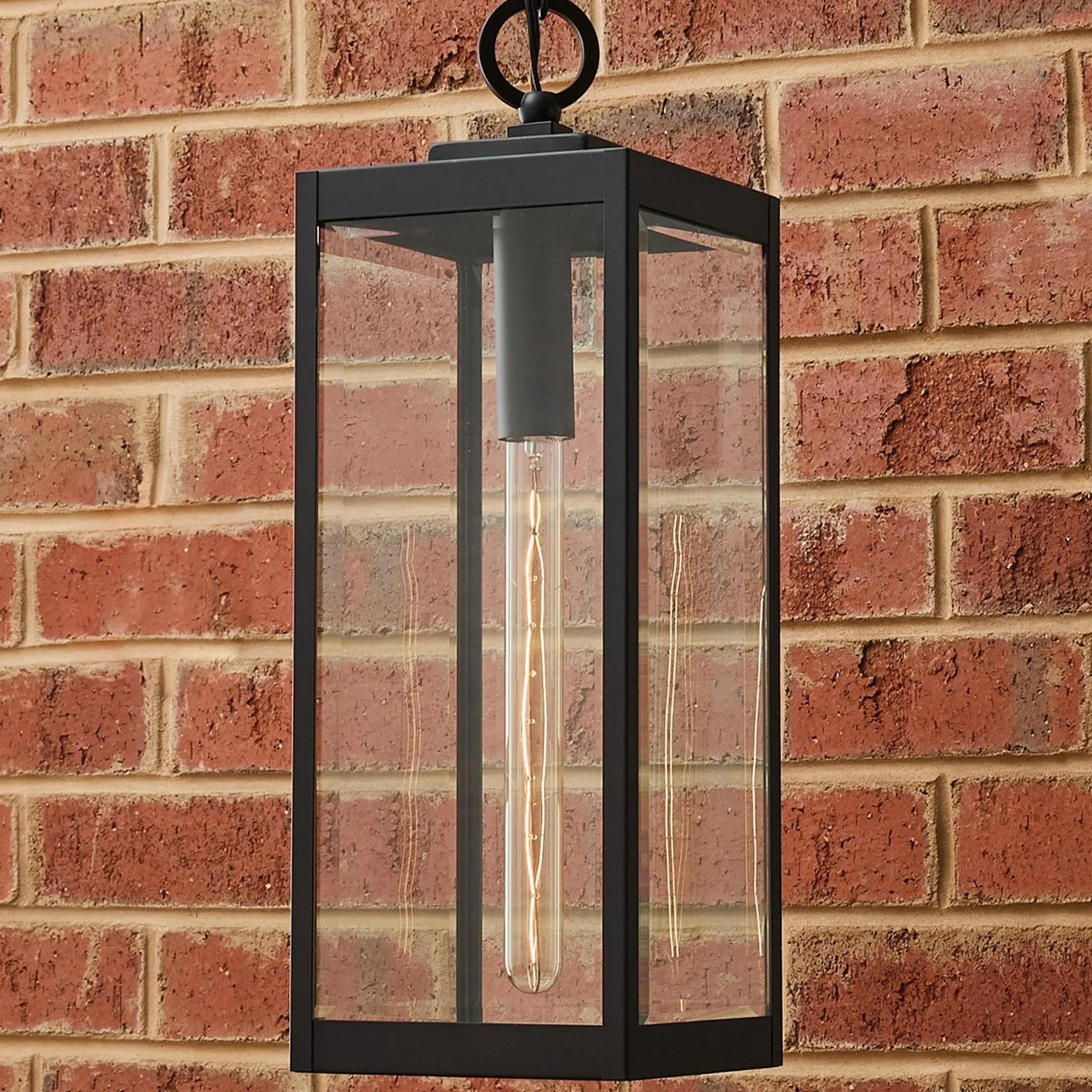Maddox Beveled Outdoor Hanging Lantern