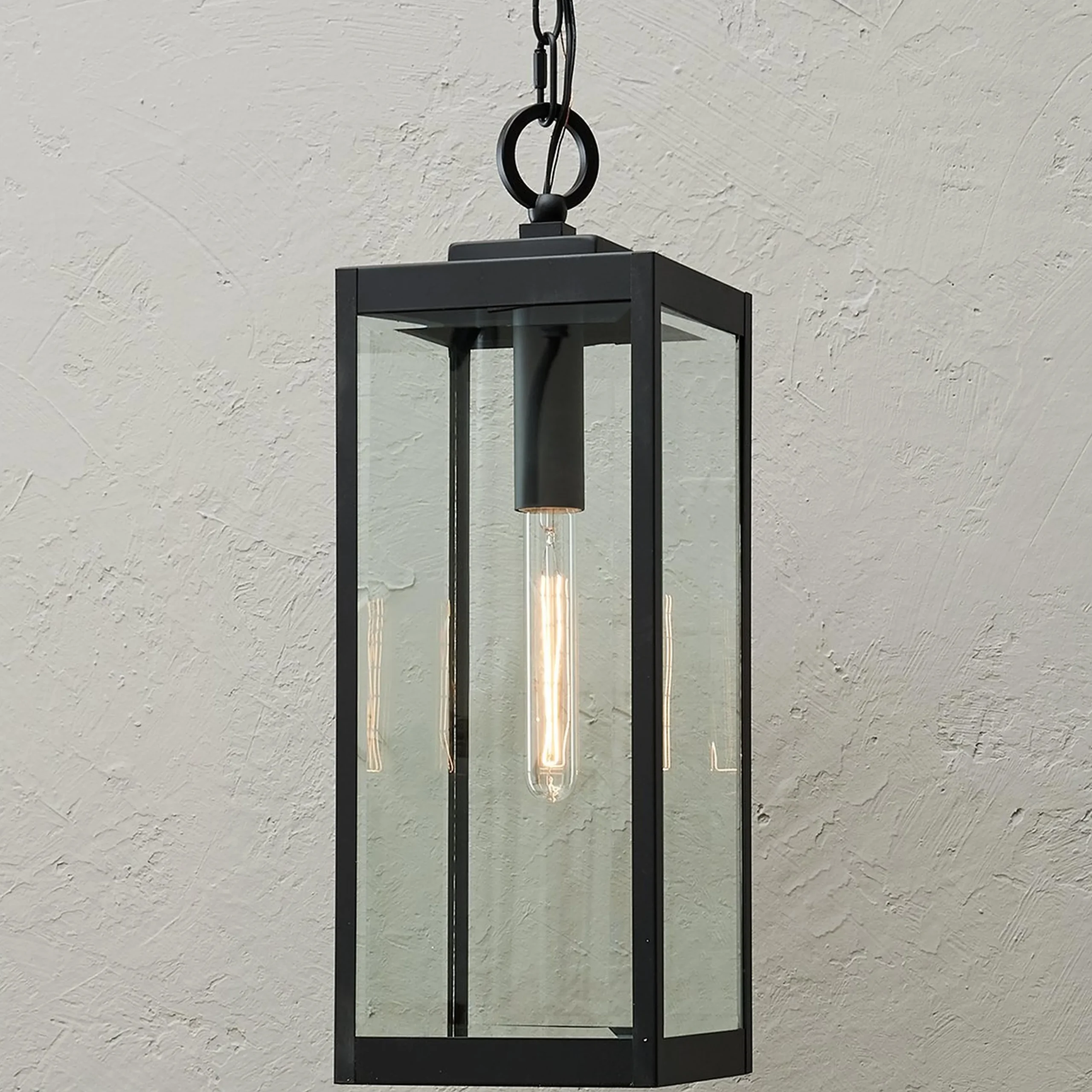 Maddox Beveled Outdoor Hanging Lantern