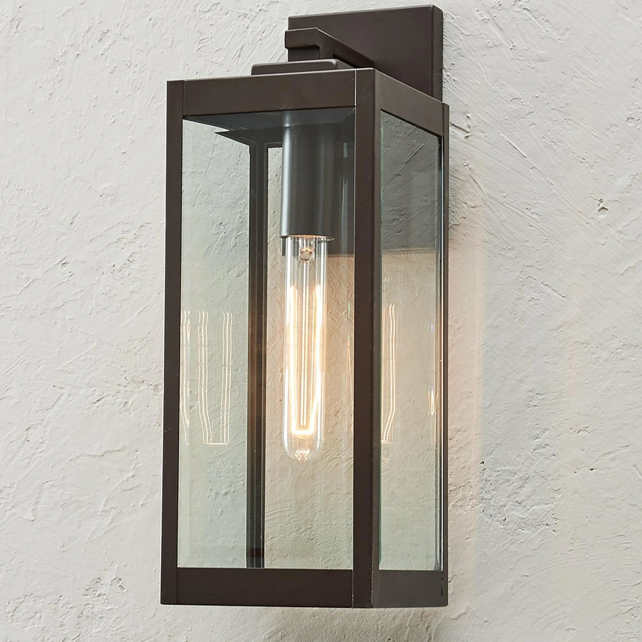 Maddox Beveled Outdoor Sconce - Large