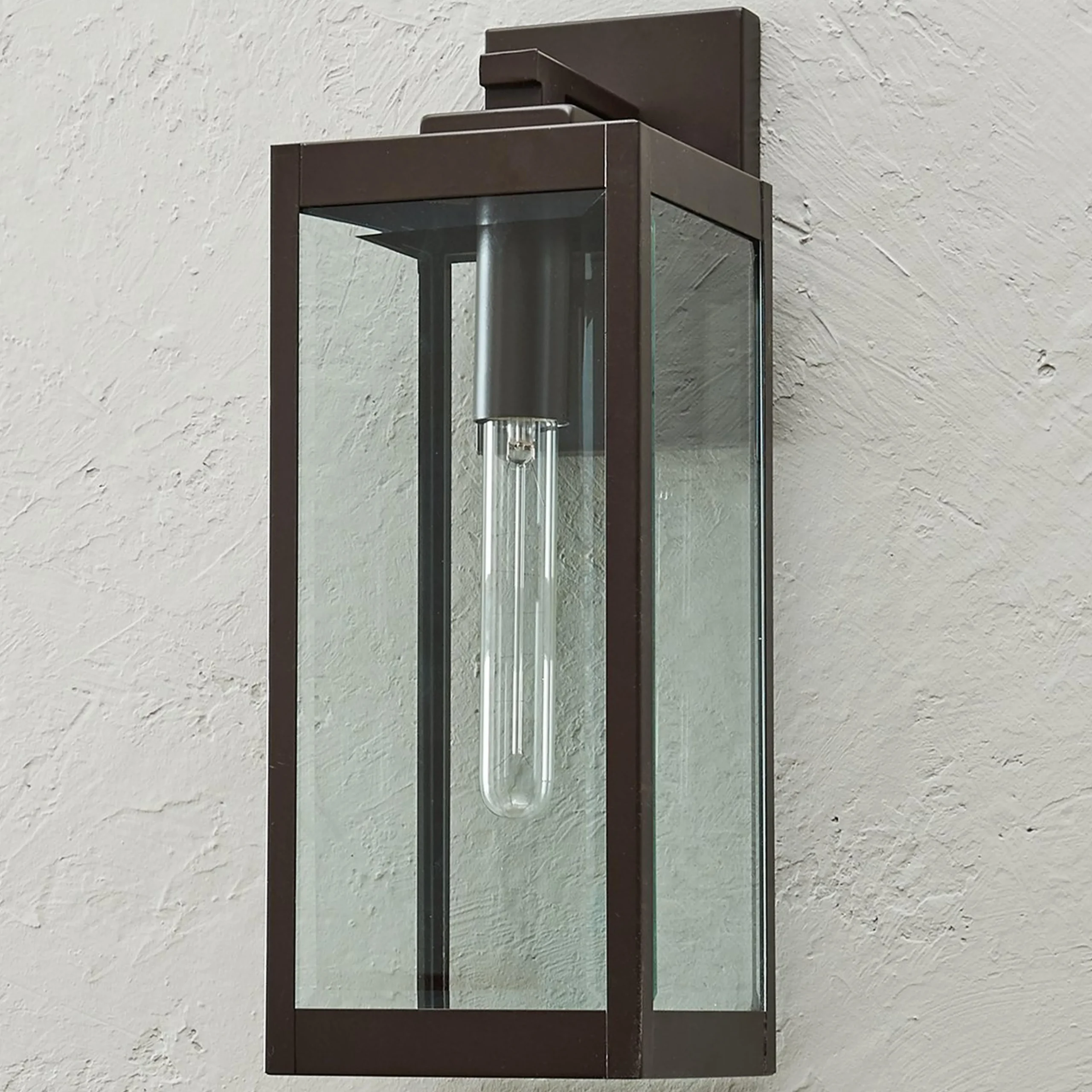 Maddox Beveled Outdoor Sconce - Large