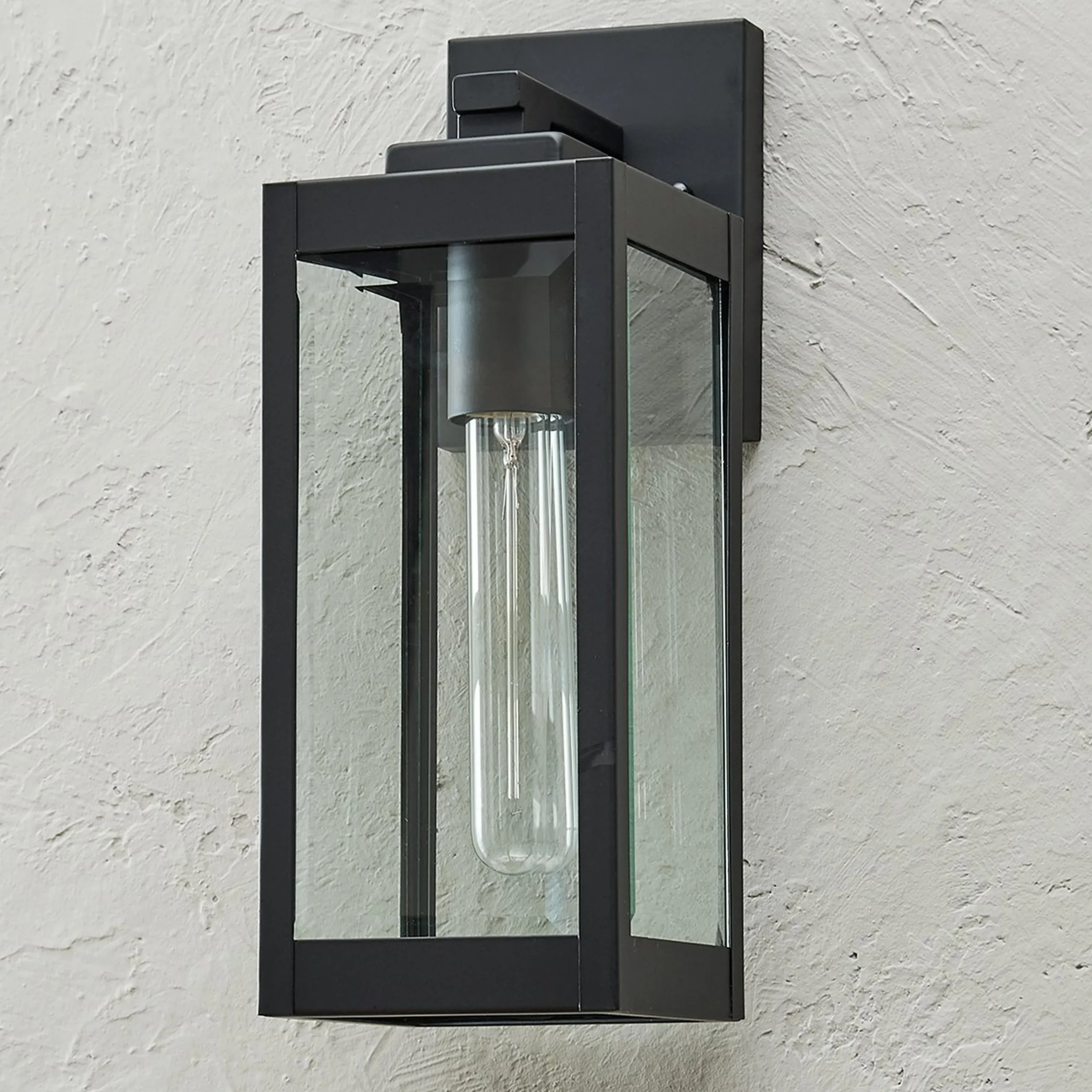 Maddox Beveled Outdoor Sconce - Small