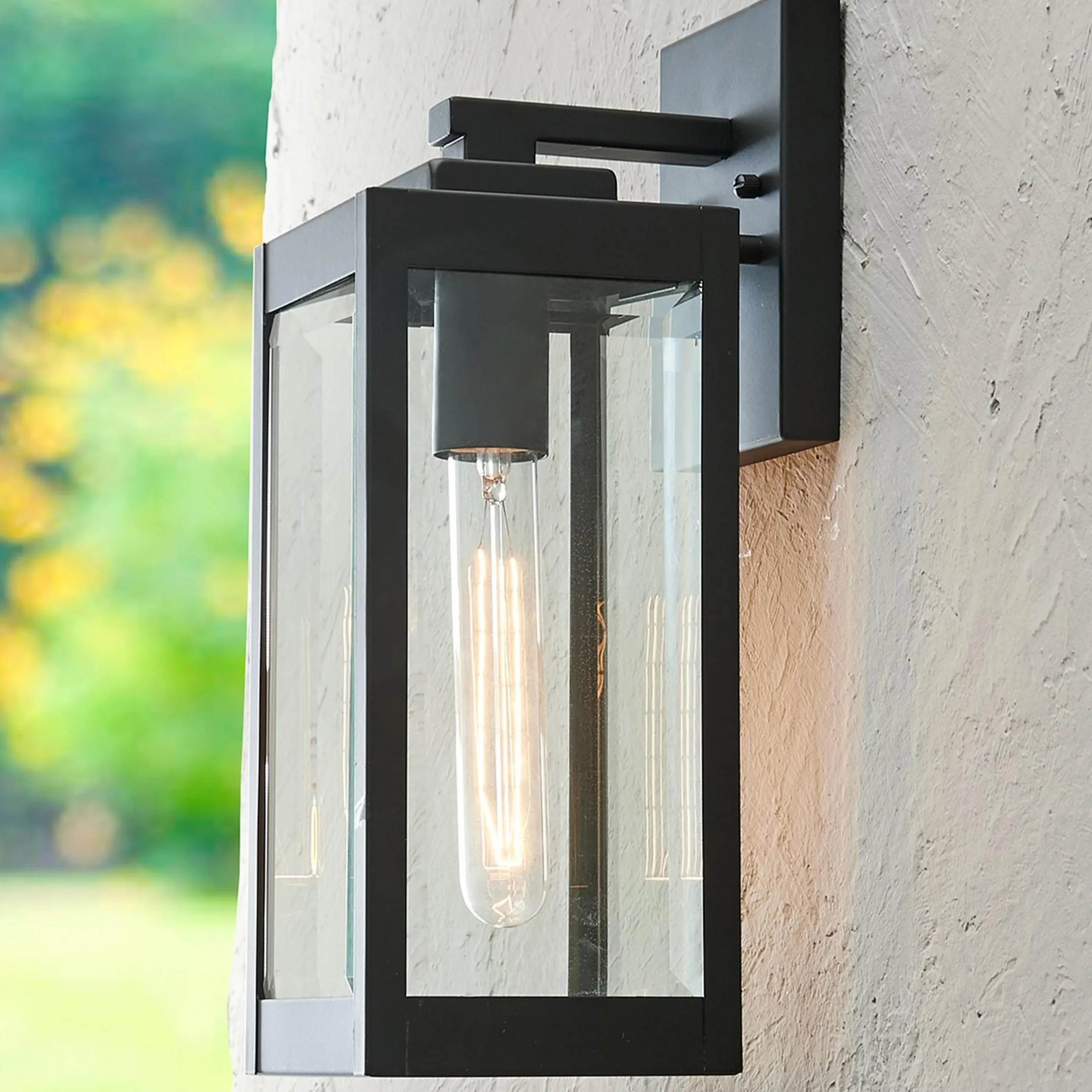 Maddox Beveled Outdoor Sconce - Small