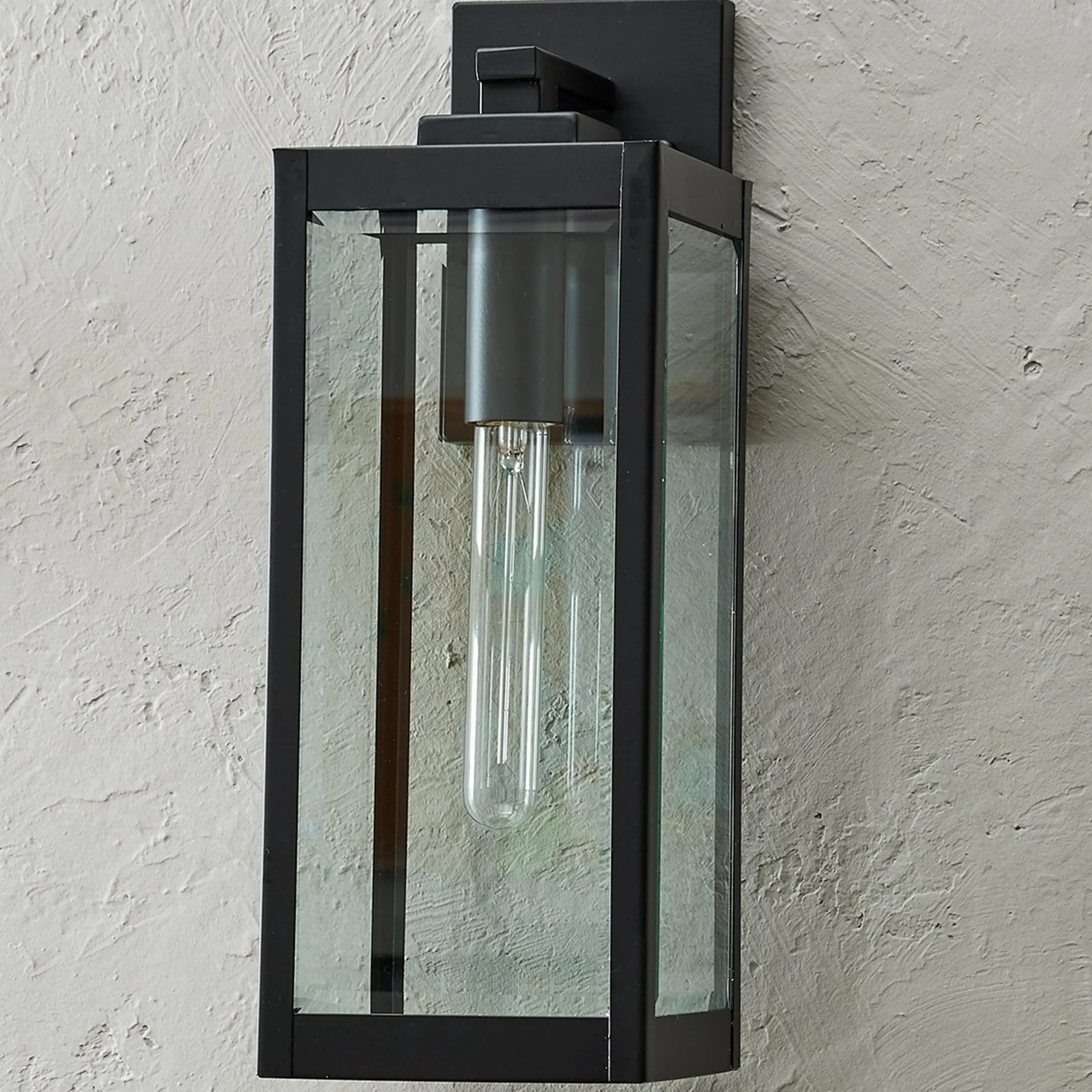 Maddox Beveled Outdoor Sconce - Large