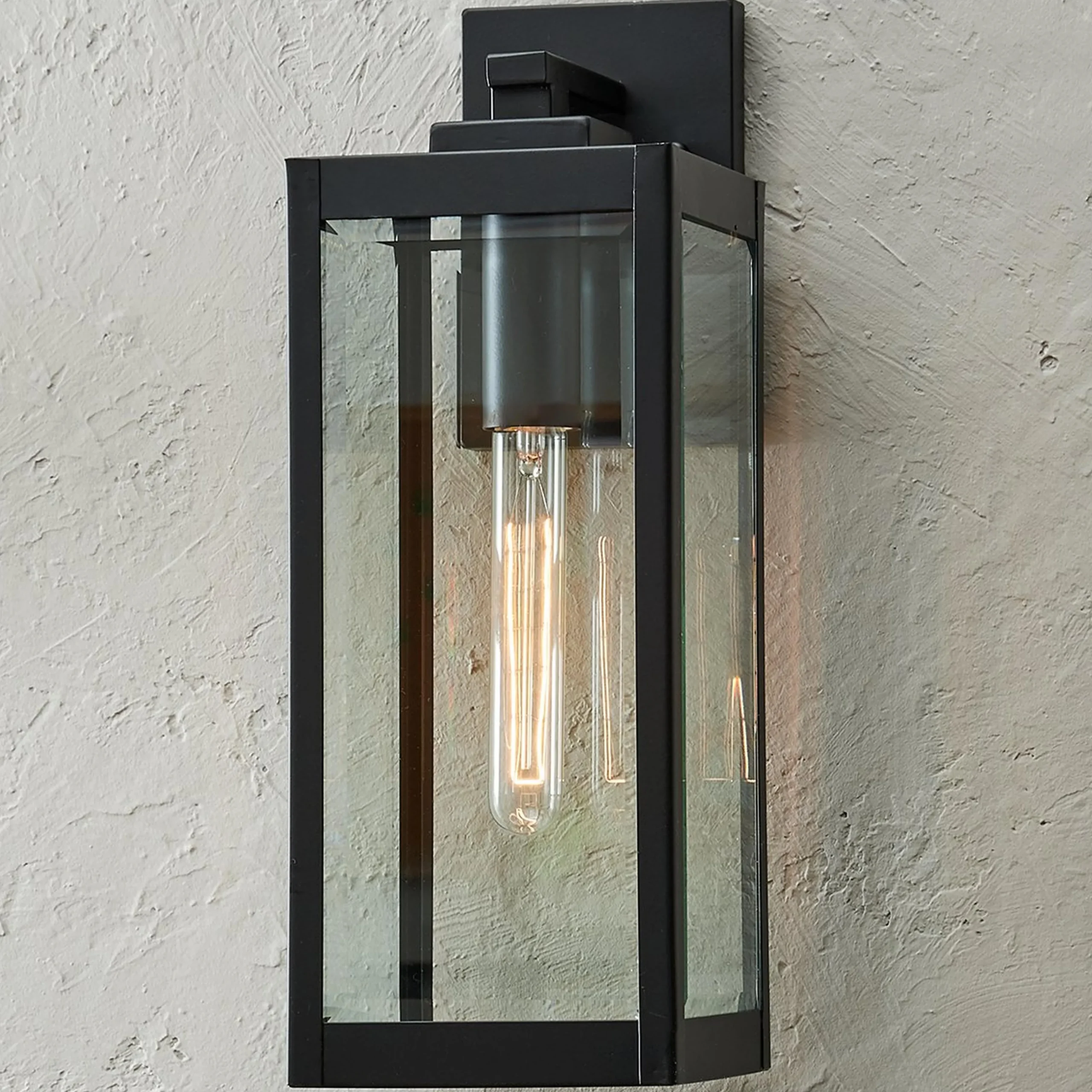 Maddox Beveled Outdoor Sconce - Large