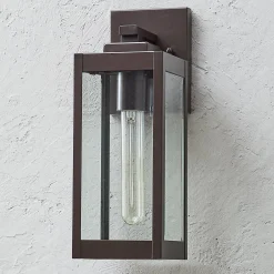 Maddox Beveled Outdoor Sconce - Small