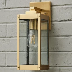 Maddox Seeded Outdoor Sconce - Small