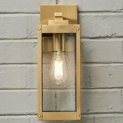 Maddox Seeded Outdoor Sconce - Small