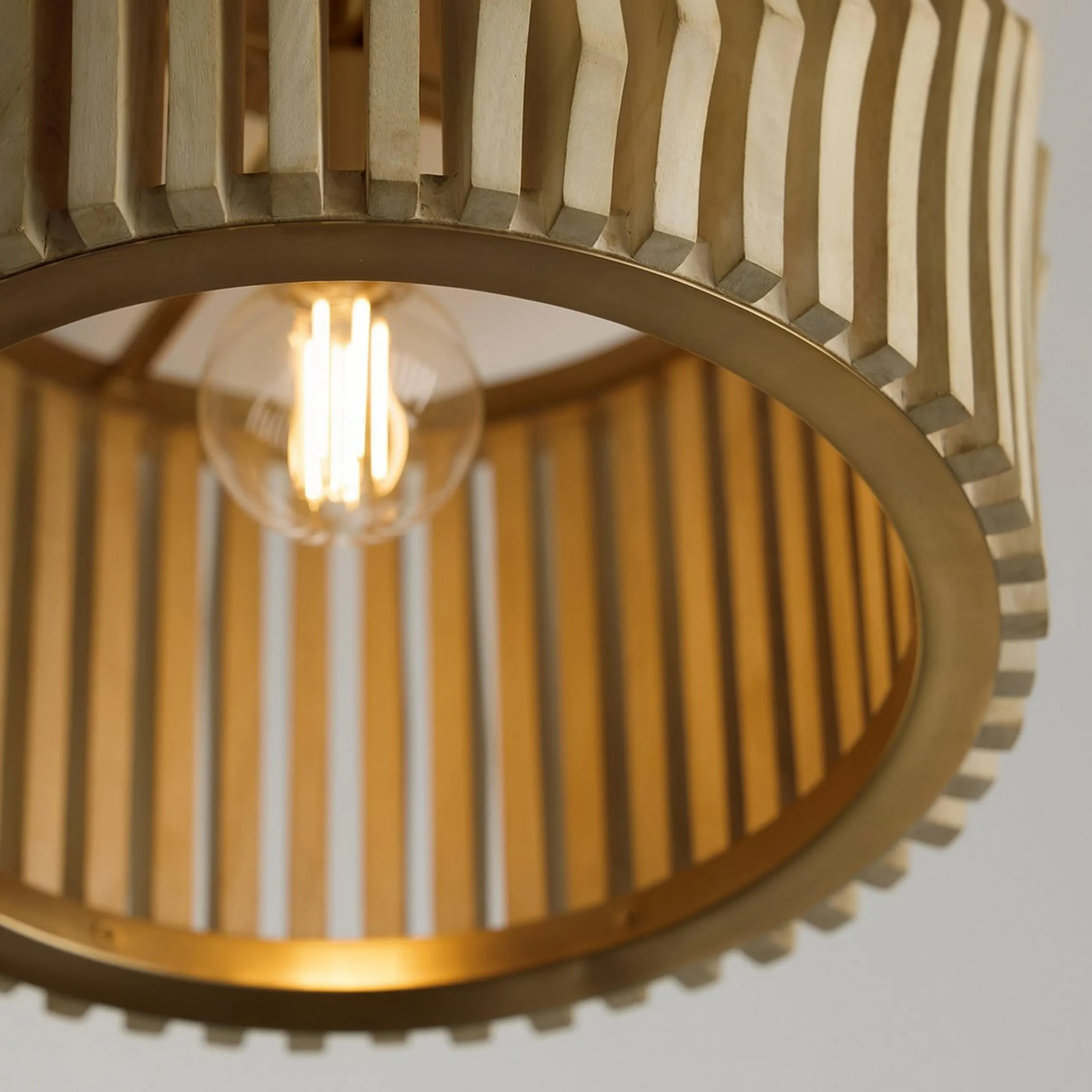 Maela Drum Convertible Semi-Flush Ceiling Light