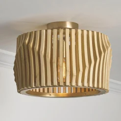 Maela Drum Convertible Semi-Flush Ceiling Light