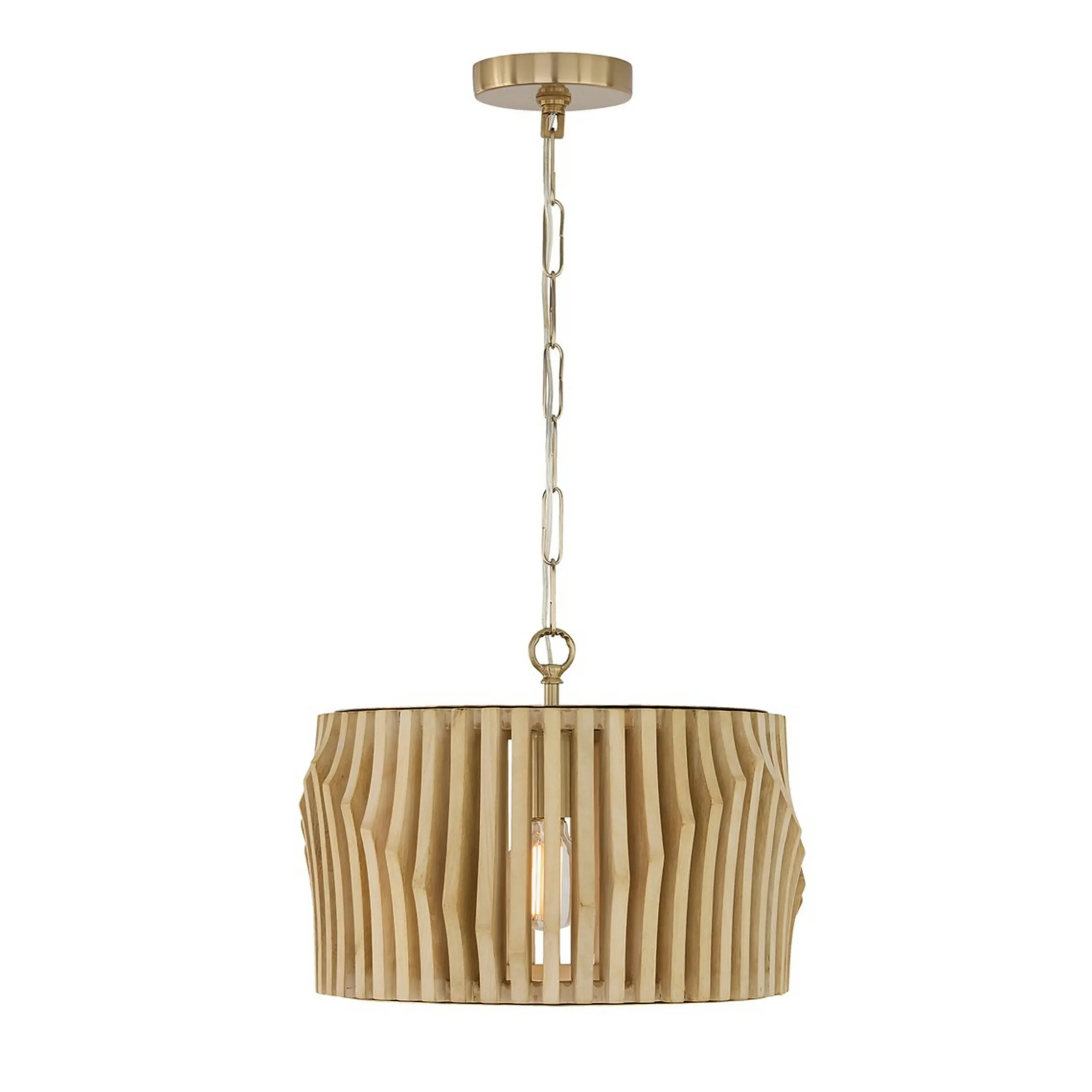 Maela Drum Convertible Semi-Flush Ceiling Light