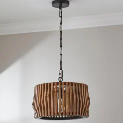 Maela Drum Convertible Semi-Flush Ceiling Light