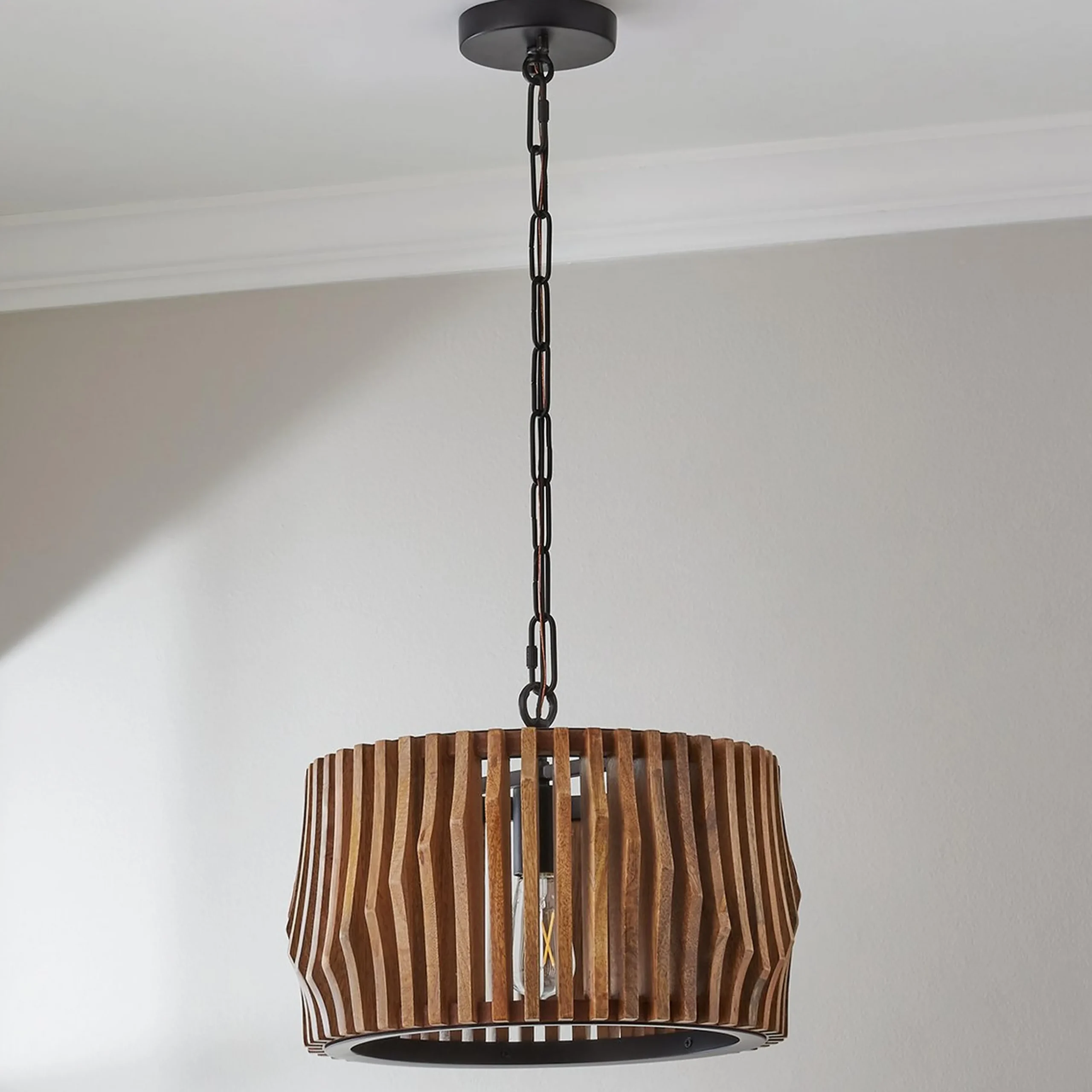 Maela Drum Convertible Semi-Flush Ceiling Light