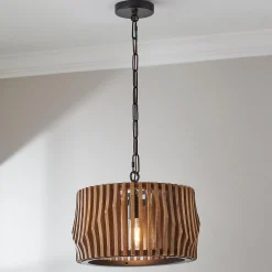 Maela Drum Convertible Semi-Flush Ceiling Light