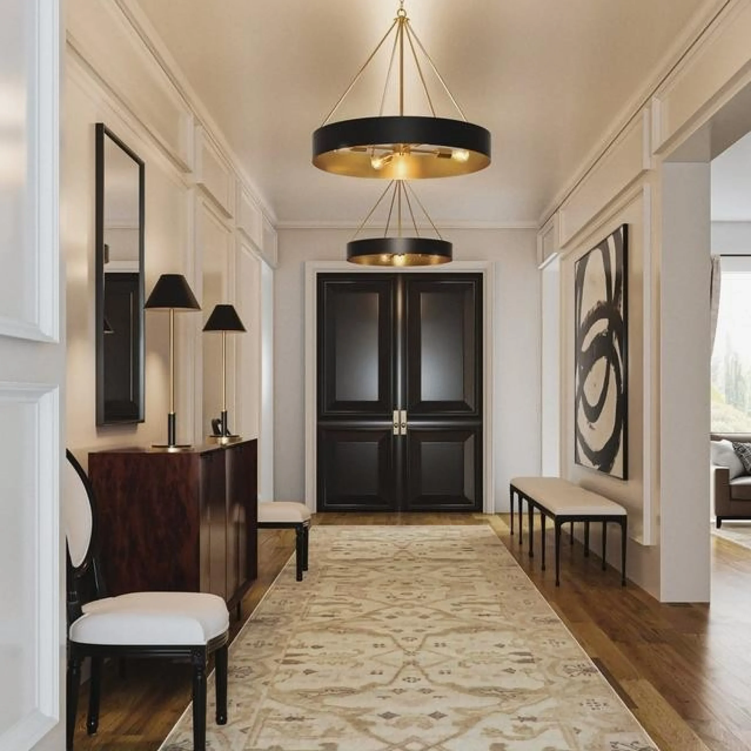 Magnes Chandelier - 4 Light