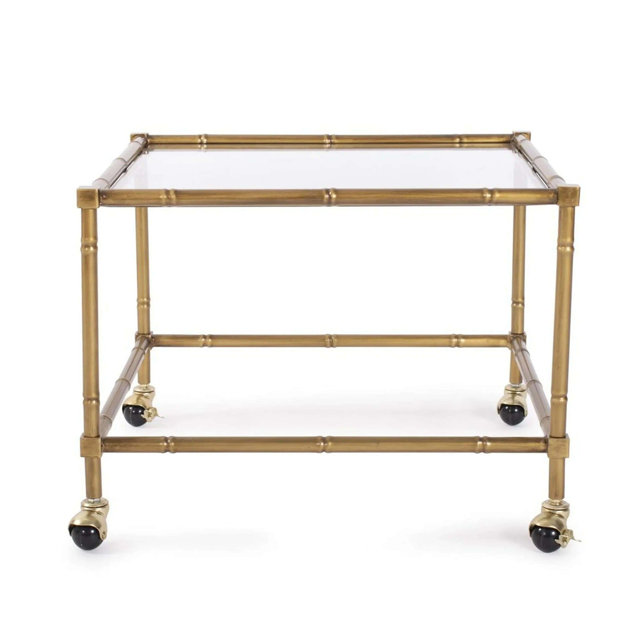 Mahajanga Rolling Side Table