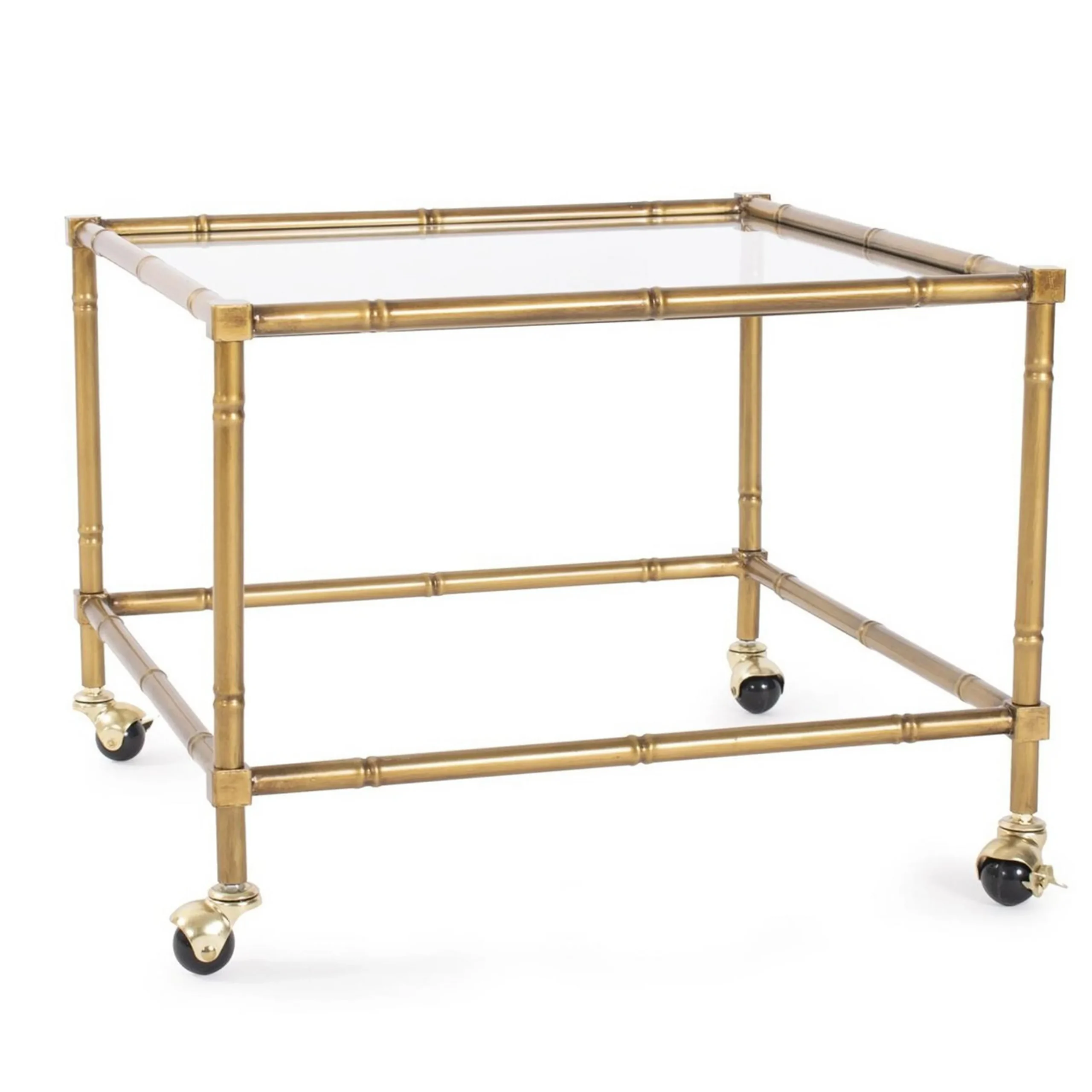 Mahajanga Rolling Side Table