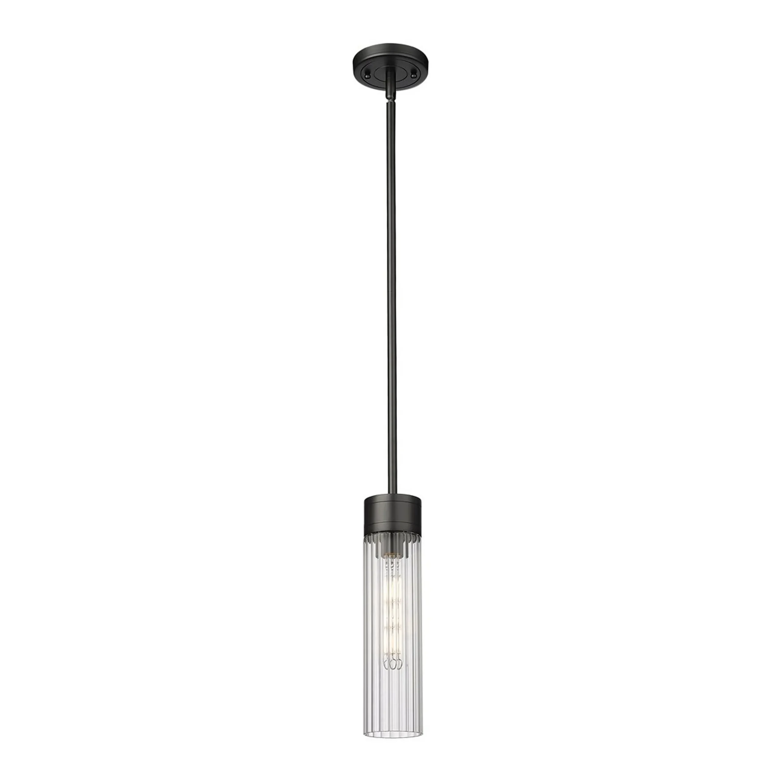Malika Clear Glass Pendant
