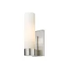 Malika Opal Glass Bath Sconce - 1 Light