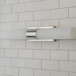 Malika Opal Glass Bath Sconce - 2 Light
