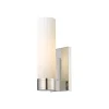 Malika Opal Glass Bath Sconce - 1 Light