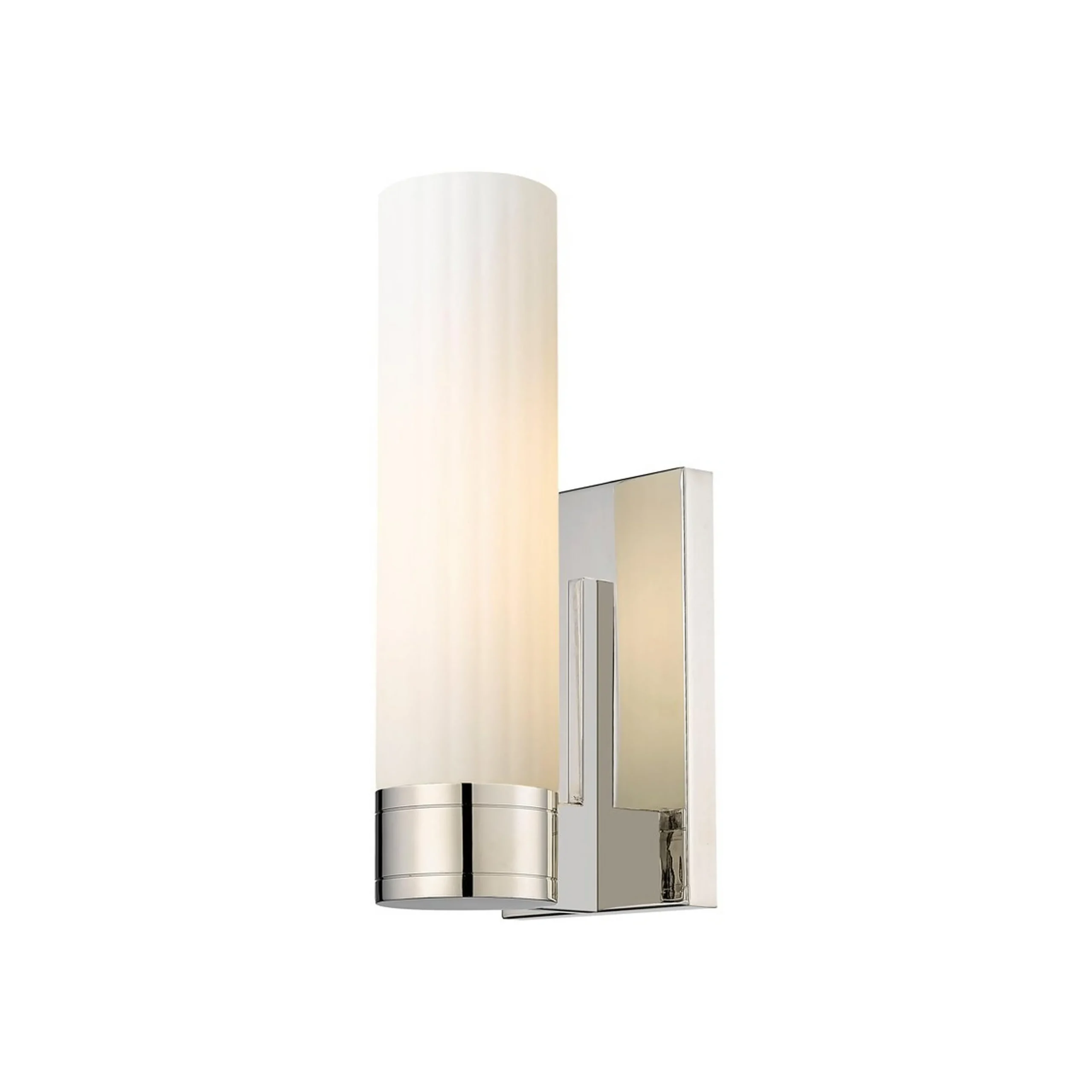 Malika Opal Glass Bath Sconce - 1 Light