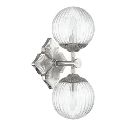 Manet Clear Bath Sconce - 2 Light