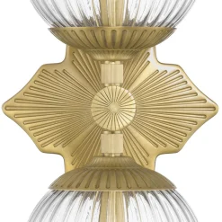 Manet Clear Bath Sconce - 2 Light