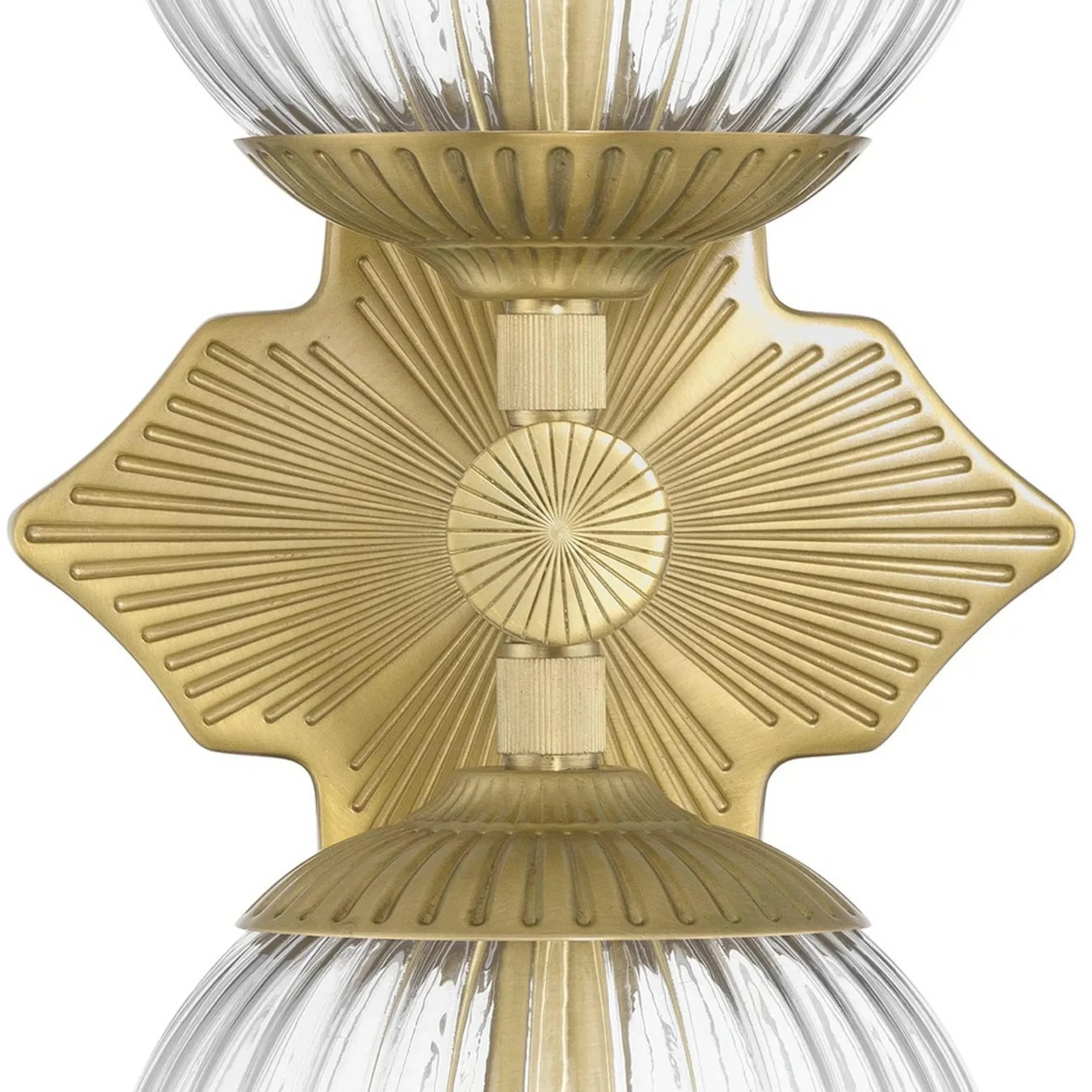 Manet Clear Bath Sconce - 2 Light