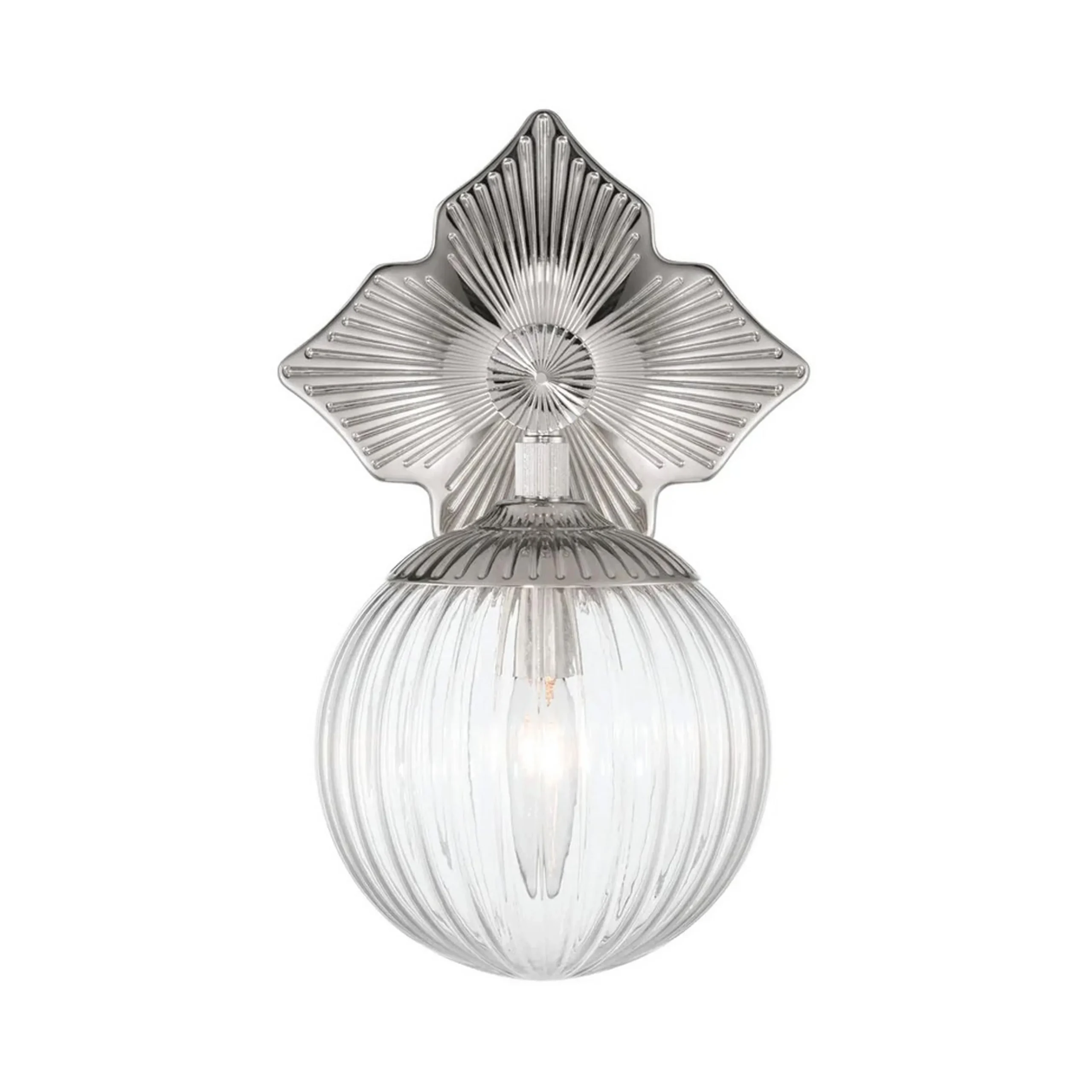 Manet Clear Bath Sconce - 1 Light